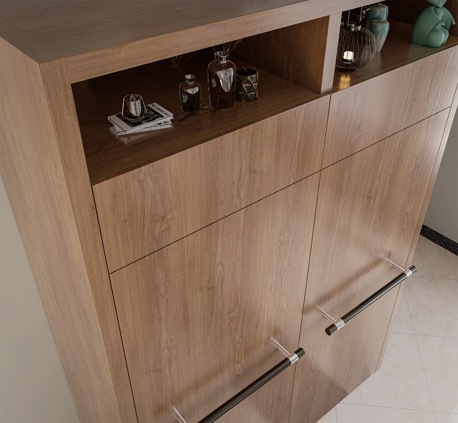 Fridge cabinet render 02