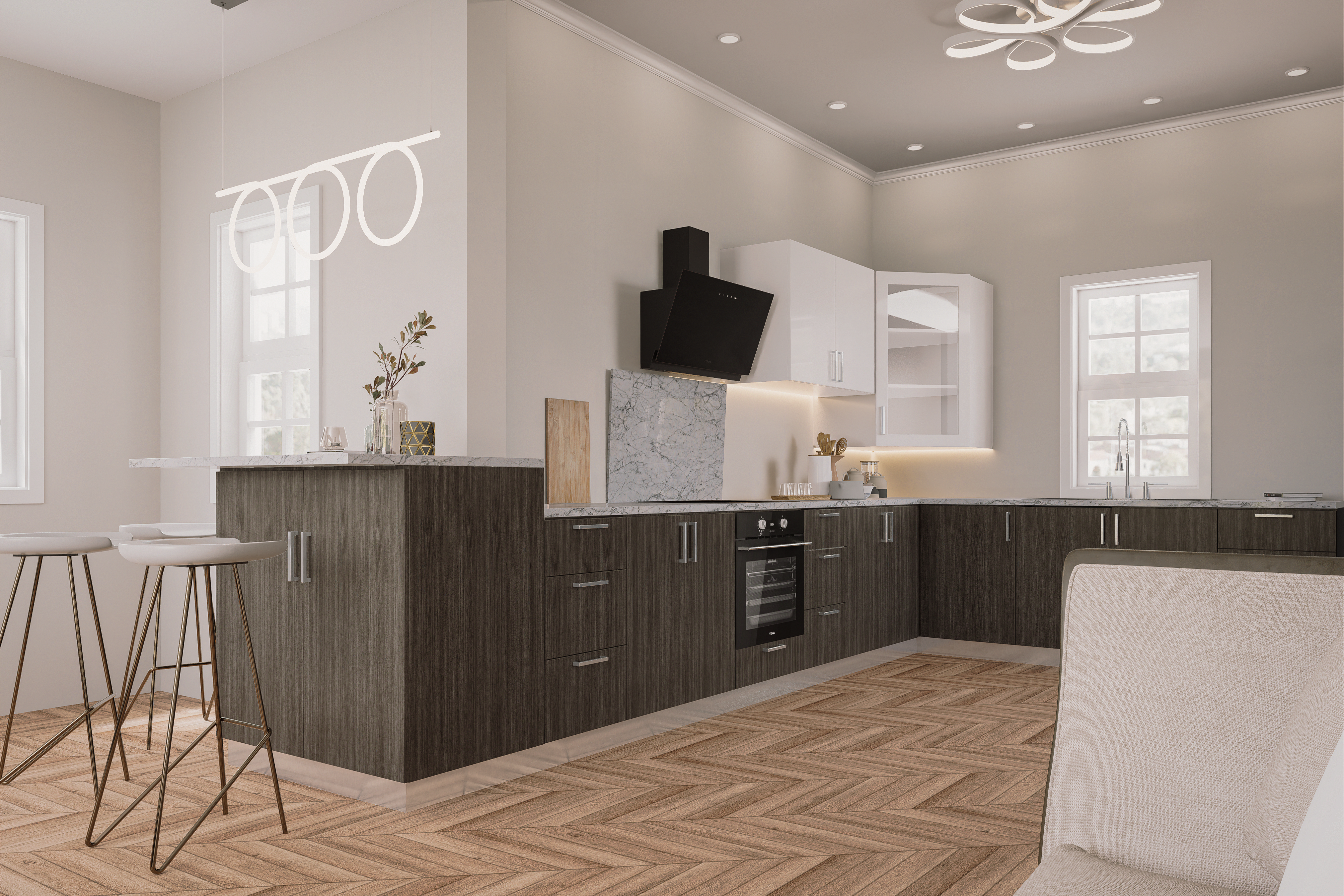 Kitchen render 04