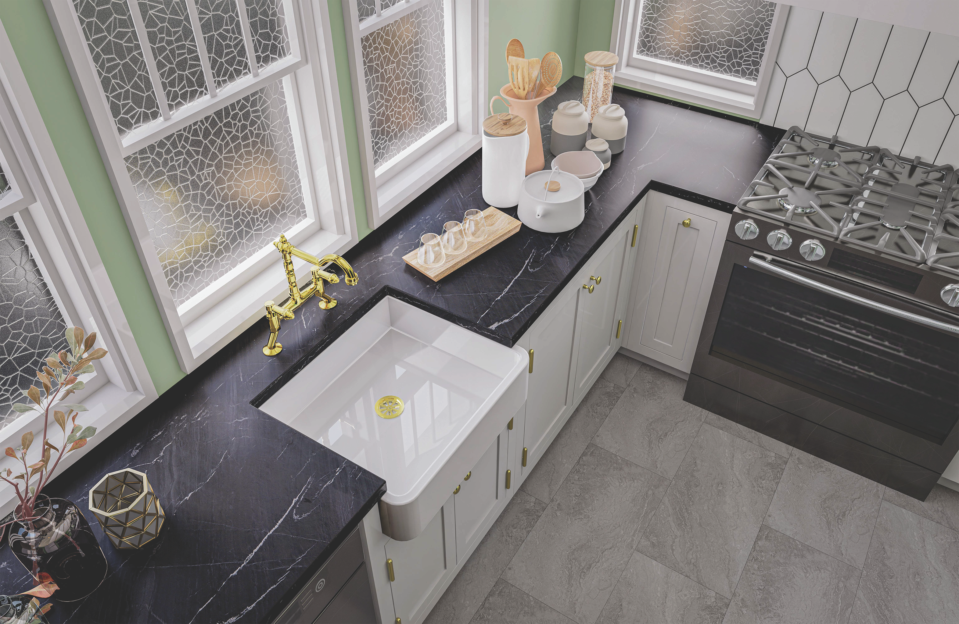Kitchen render 19